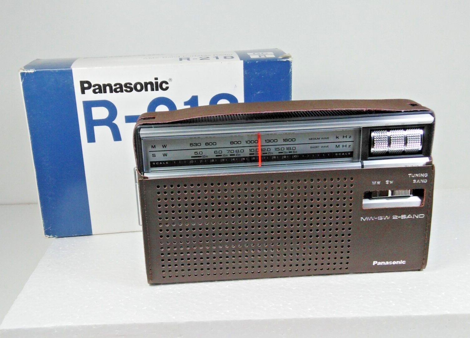 Vintage Radio Panasonic R-218R Rare Matsushita Electric راديو