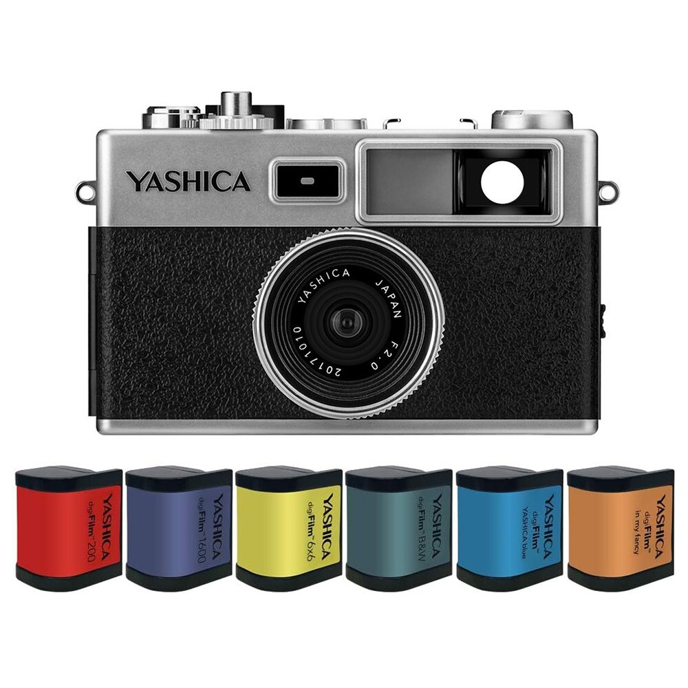 YASHICA DigiFilm Camera Y35 full set with 6 digiFilm Japan | eBay