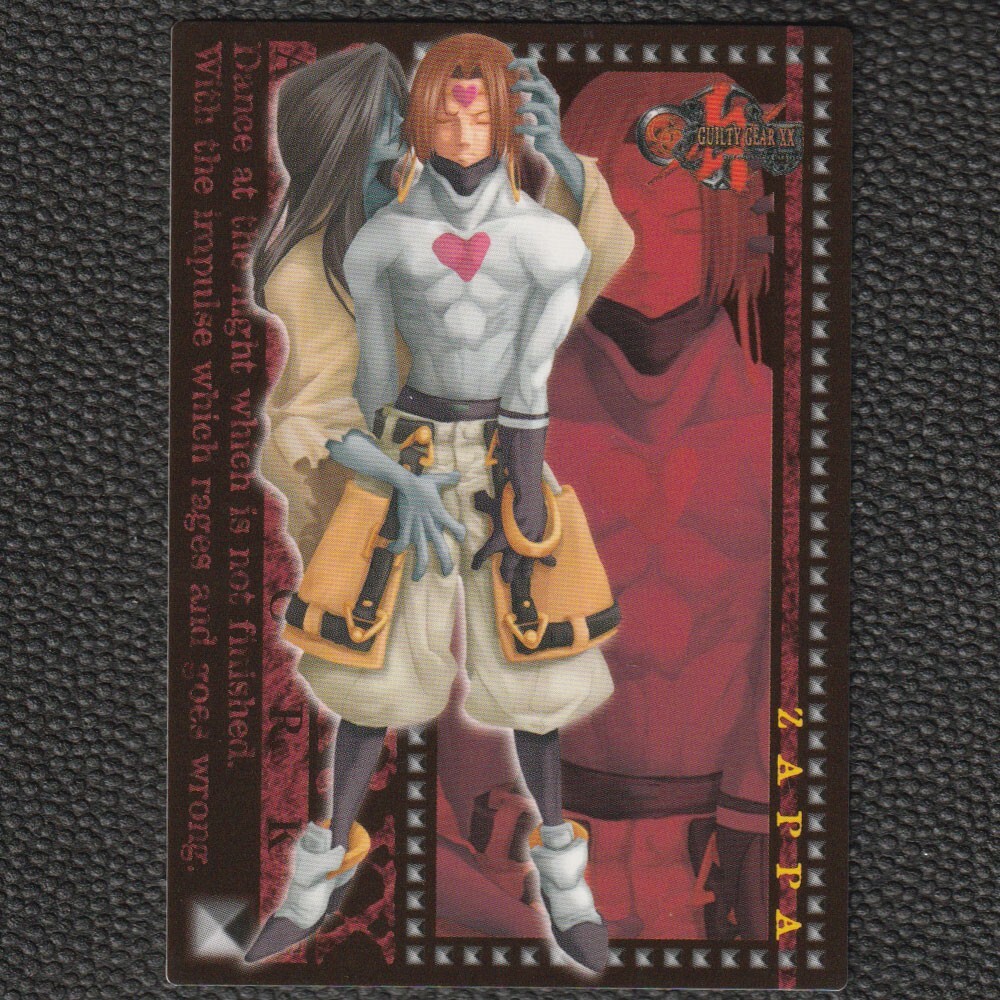 GUILTY GEAR XX Card ZAPPA #73 Arc System Works Arcade Games GGX