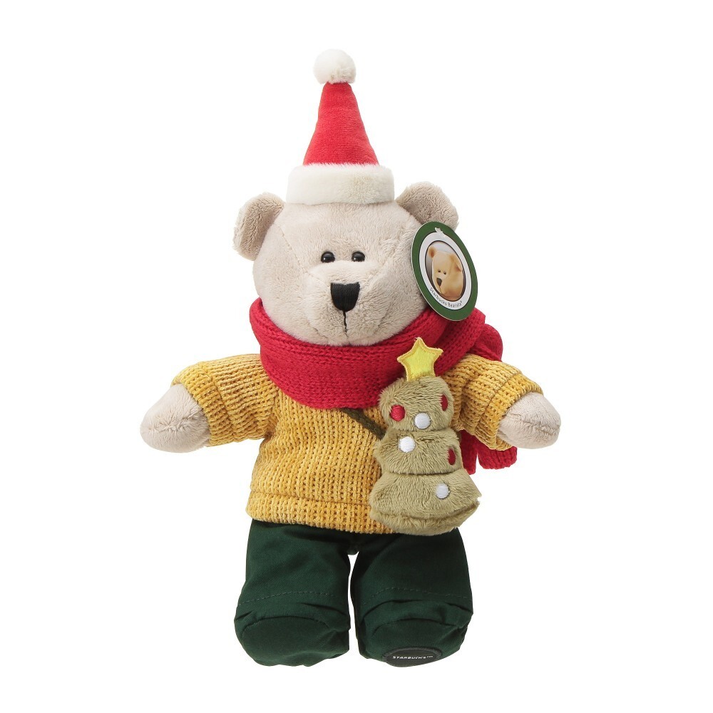Starbucks Japan Holiday 2023 Christmas Bearista plush toy Limited