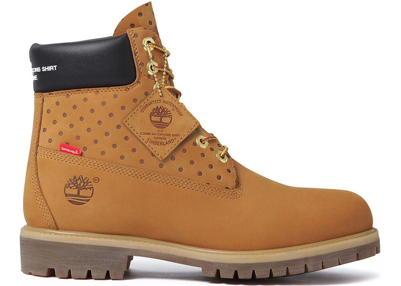 BRAND NEW SUPREME COMME DES GARCONS TIMBERLAND 6