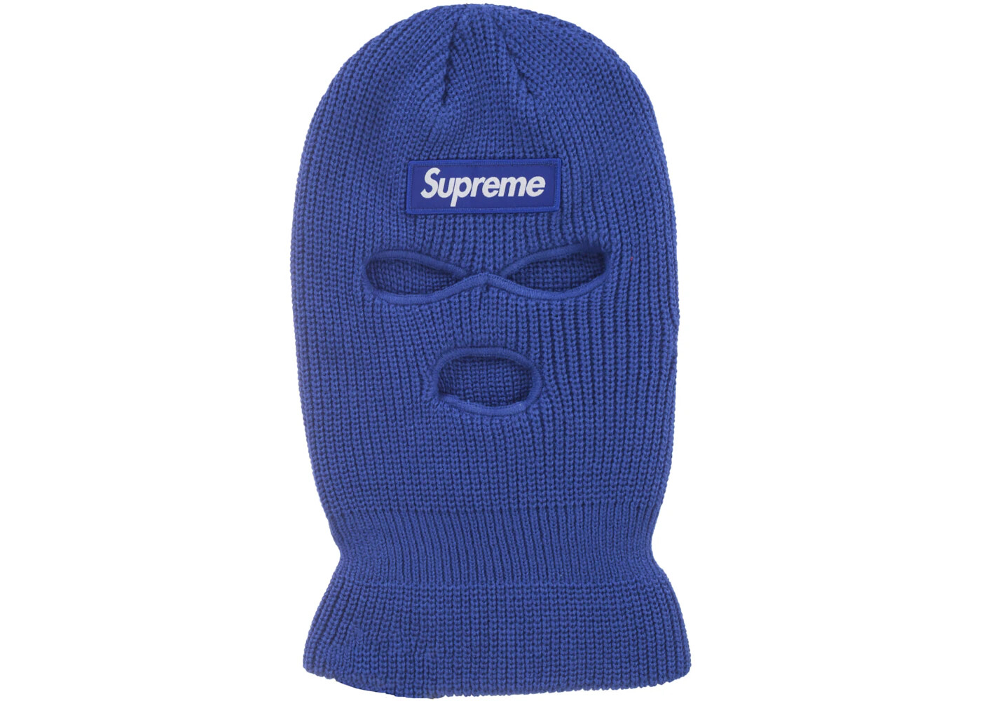 Supreme x New Era Box Logo Label Balaclava Ski Mask FW24 - Blue | eBay