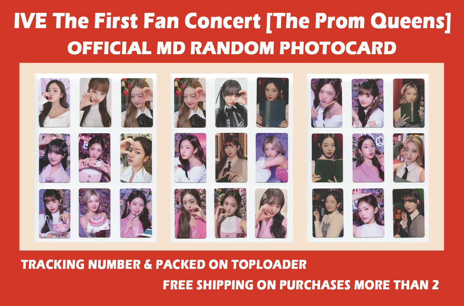 IVE - The First Fan Concert [THE PROM QUEENS] OFFICIAL MD RANDOM