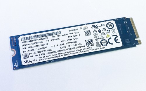 SK HYNIX PC711 HFS512GDE9X084N 512GB M.2 2230 NVME PCIE GEN3 X4