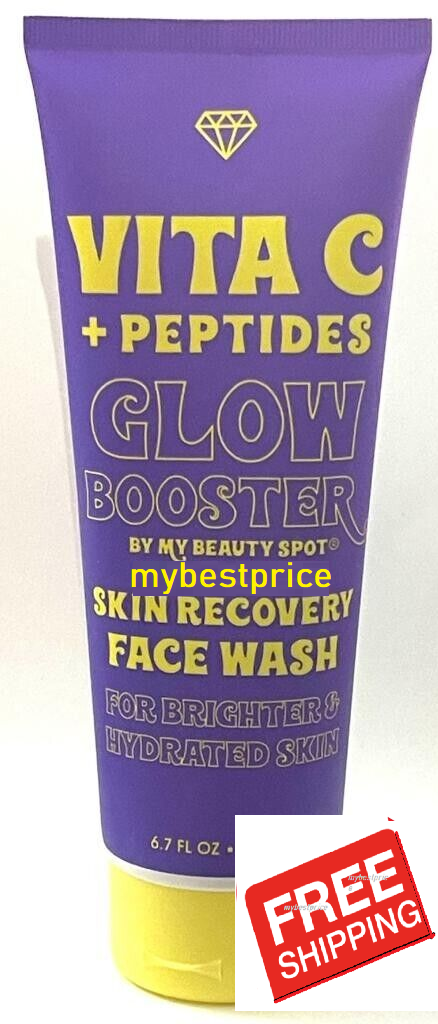 Vita C + Peptides Glow Booster SKIN RECOVERY Face Wash 6.7 fl oz