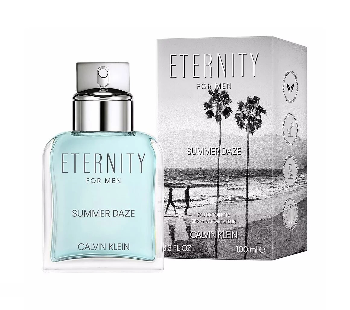 Eternity Summer Daze 3.3 oz. (100ml) Eau de toilette Spray Men New