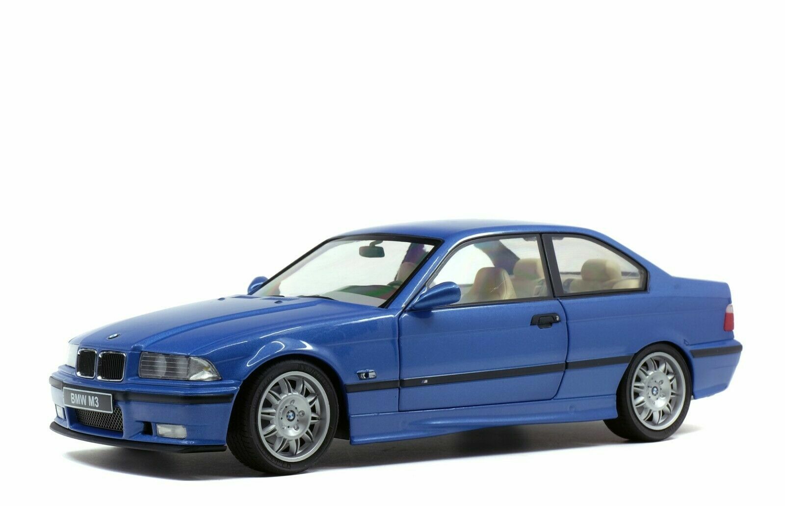 1/18 BMW 3 Series M3 E36 Coupe 1994 Blue Diecast Model Car by