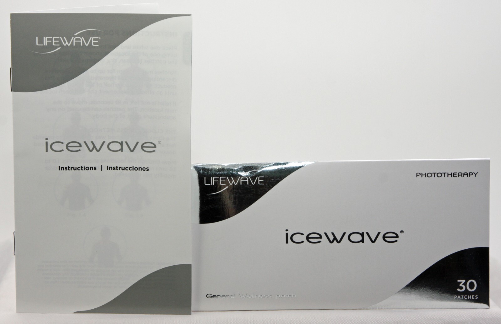 LifeWave IceWave, 30 Patches - Pain Relief Non-Drug - Exp. 8/2026