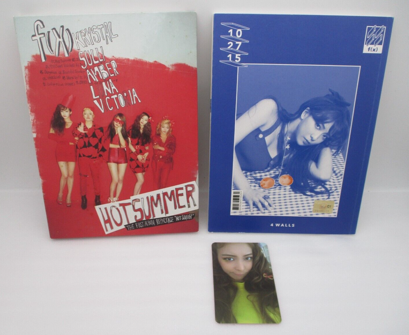 f(x) 4Walls CD DVD アンバー トレカ カード 日本 限定 【公式通販】