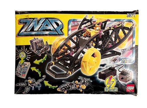 NEW in Damage Box Vintage LEGO ZNAP 3571 Blackmobile Lego Set with