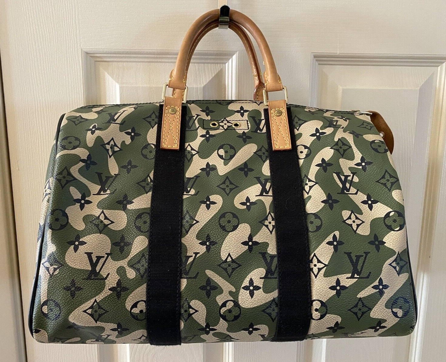 Louis Vuitton Takashi Murakami Speedy 35 Camouflage M95773