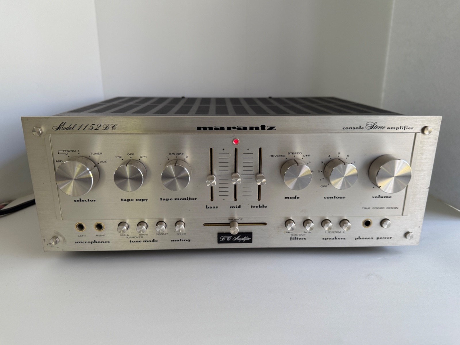 MARANTZ 1152 DC CONSOLE STEREO AMPLIFIER | eBay