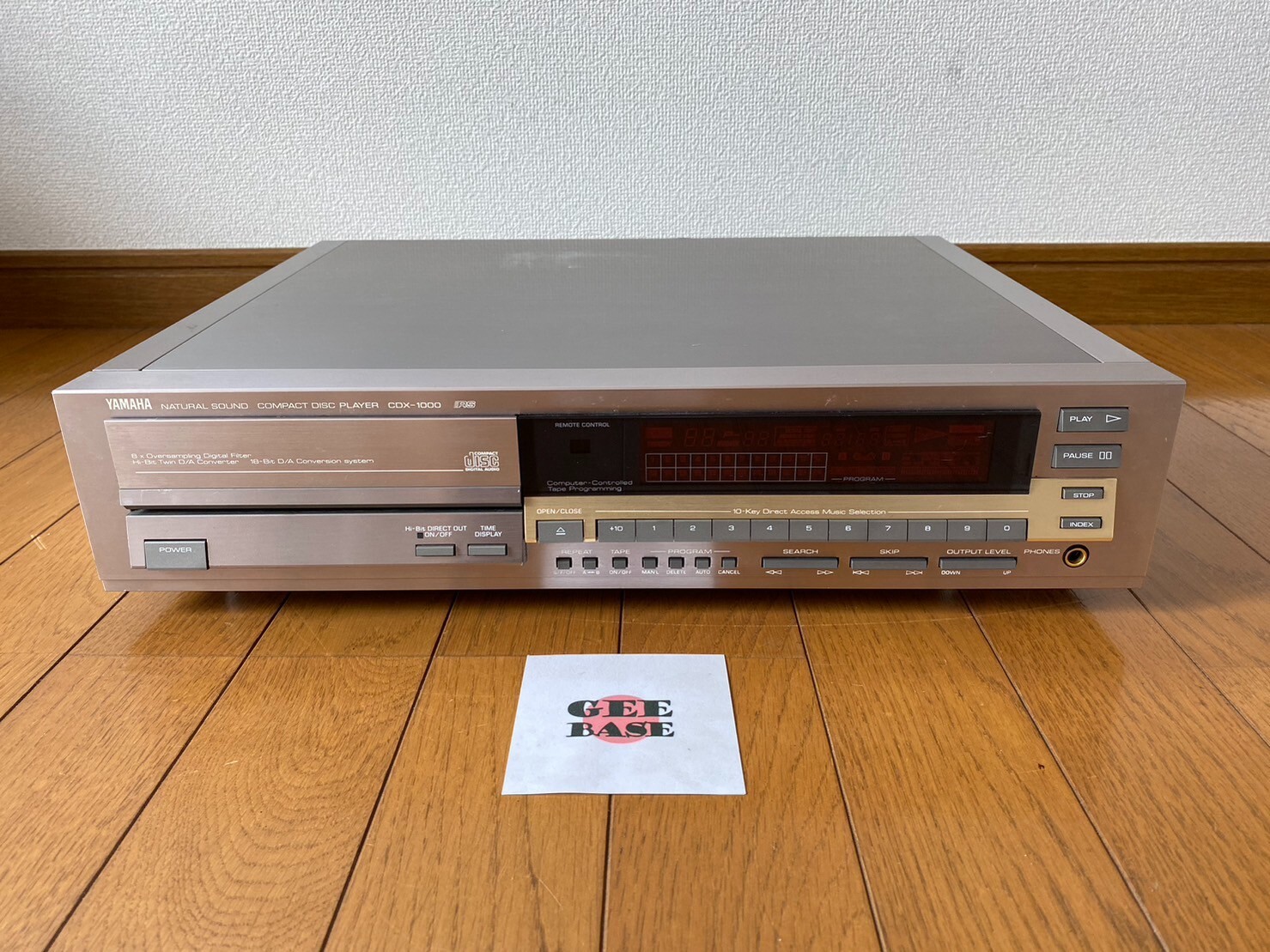 YAMAHA CDX-1000 CD Player Tested Great Sound | eBay