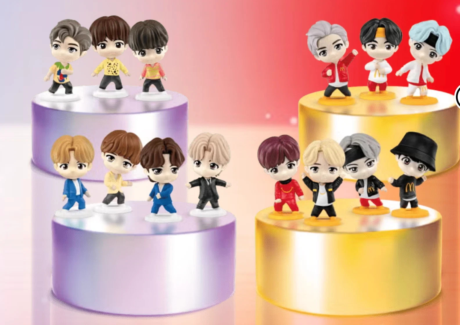 McDonald's Tinytan x BTS 2025 Happy Meal Toys Sets Or Singles NEXT