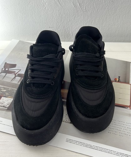 MM6 Maison Margiela Platform Black Sneakers, Size US5 | eBay