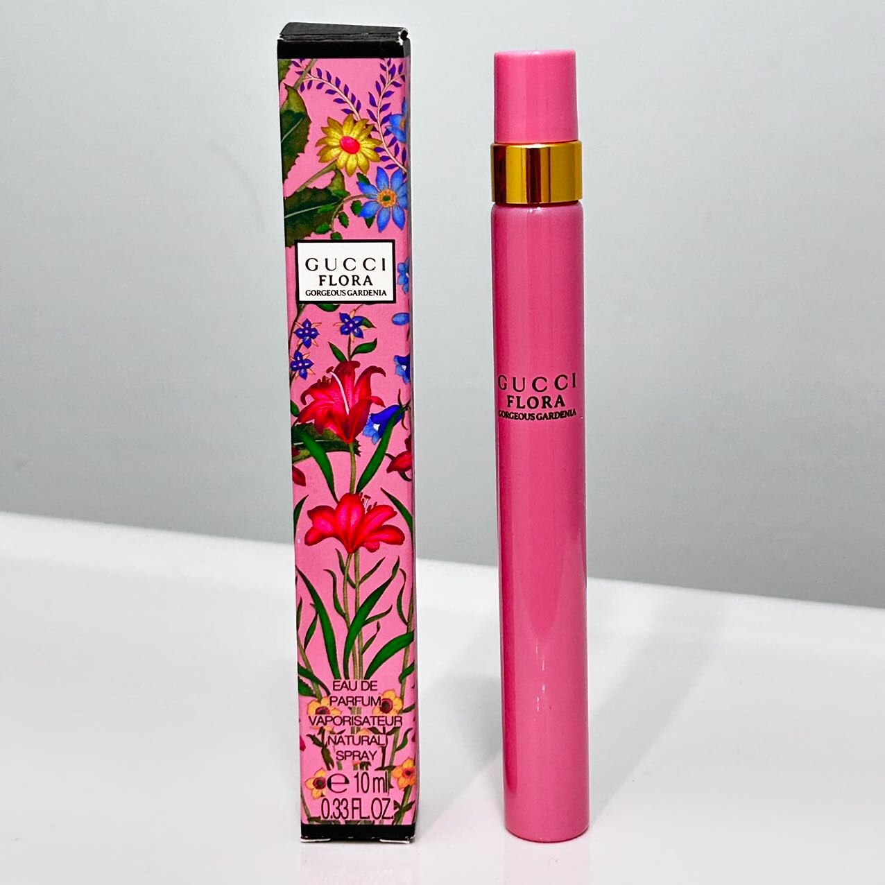 New Gucci Flora Gorgeous Gardenia Eau de Parfum Pen Spray travel