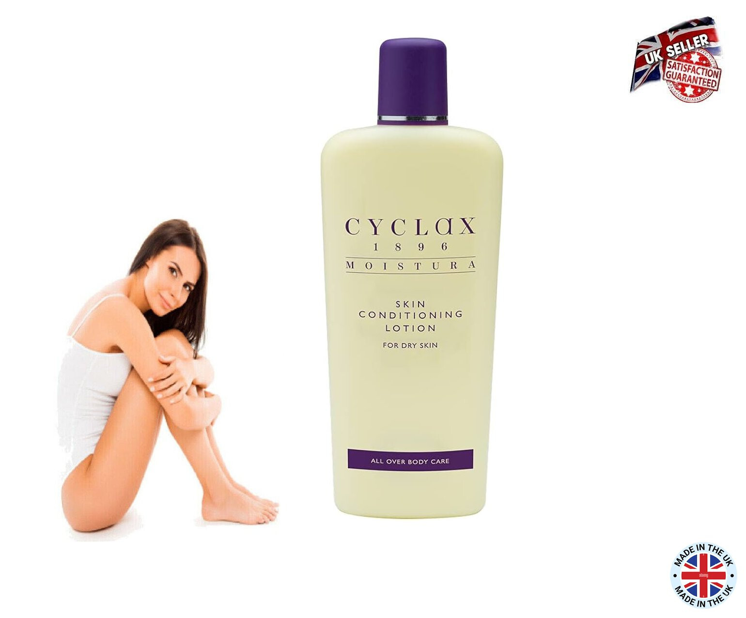Cyclax Moistura Skin Conditioning Lotion All over Body for Dry
