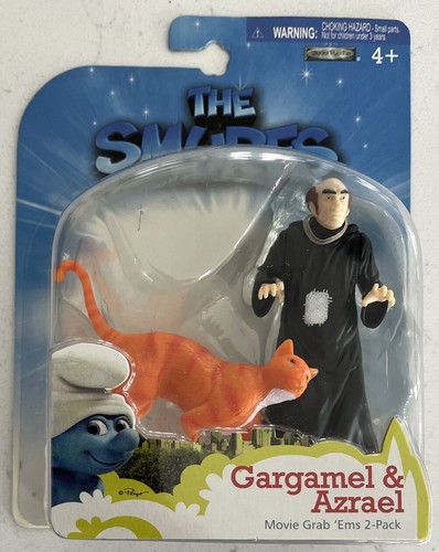 The Smurfs Gargamel & Azrael Movie Grab 'Ems 2-Pack, 2011, MISP