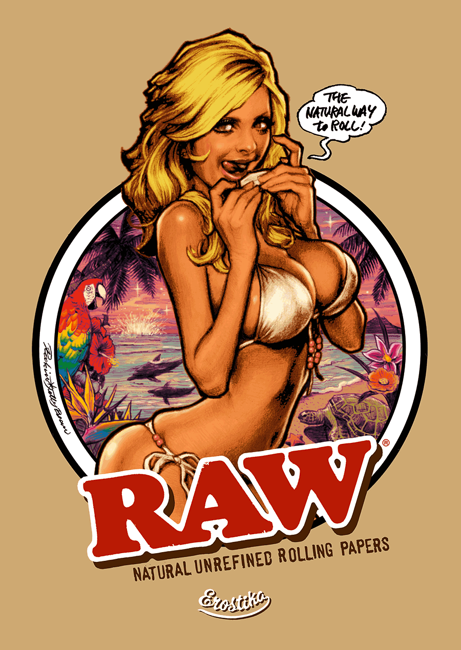 Rockin'Jelly Bean RAW GIRLS 1 LENTICULAR ANIMATION POSTER RJB | eBay