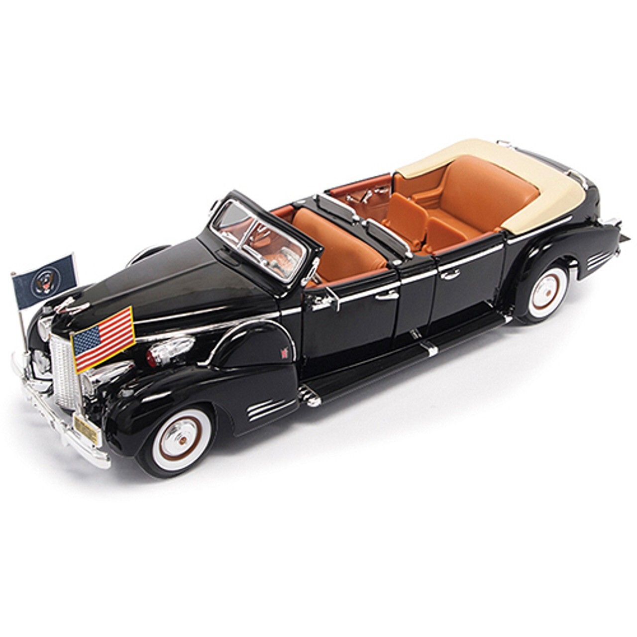 1938 CADILLAC V-16 PRESIDENTIAL LIMOUSINE 1:24 SCALE BY ROAD