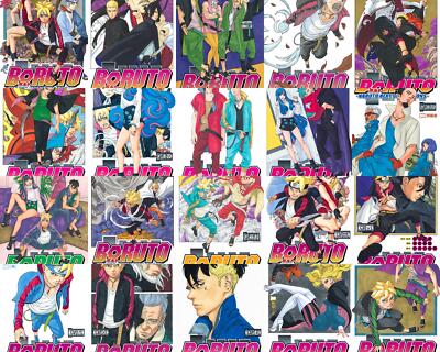 BORUTO ボルト 全20巻 全巻セット 初版 初版帯付き 池本幹雄 岸本斉史