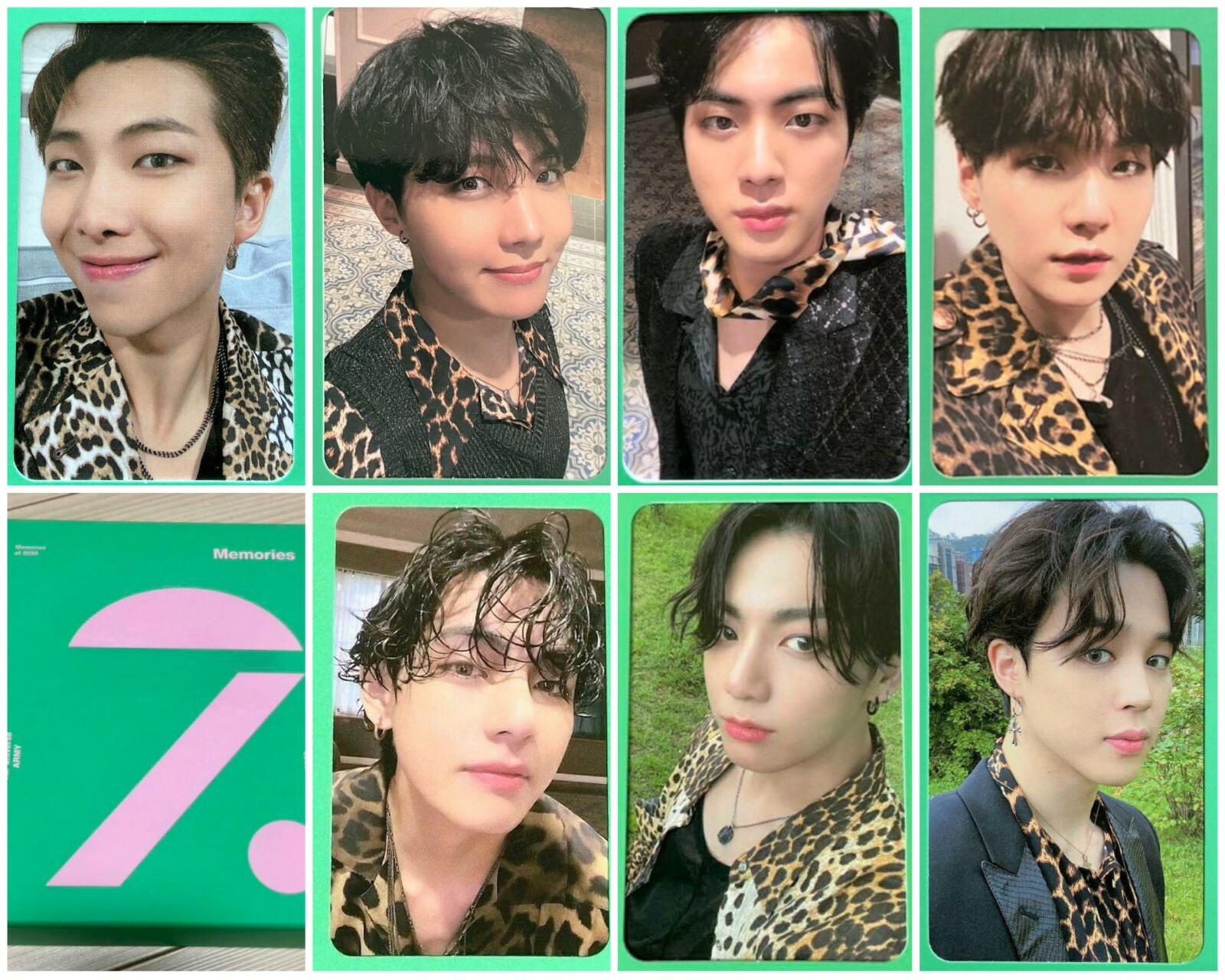 BTS Bangtan Memories of 2020 Blu-ray Official Photocard Photo Card