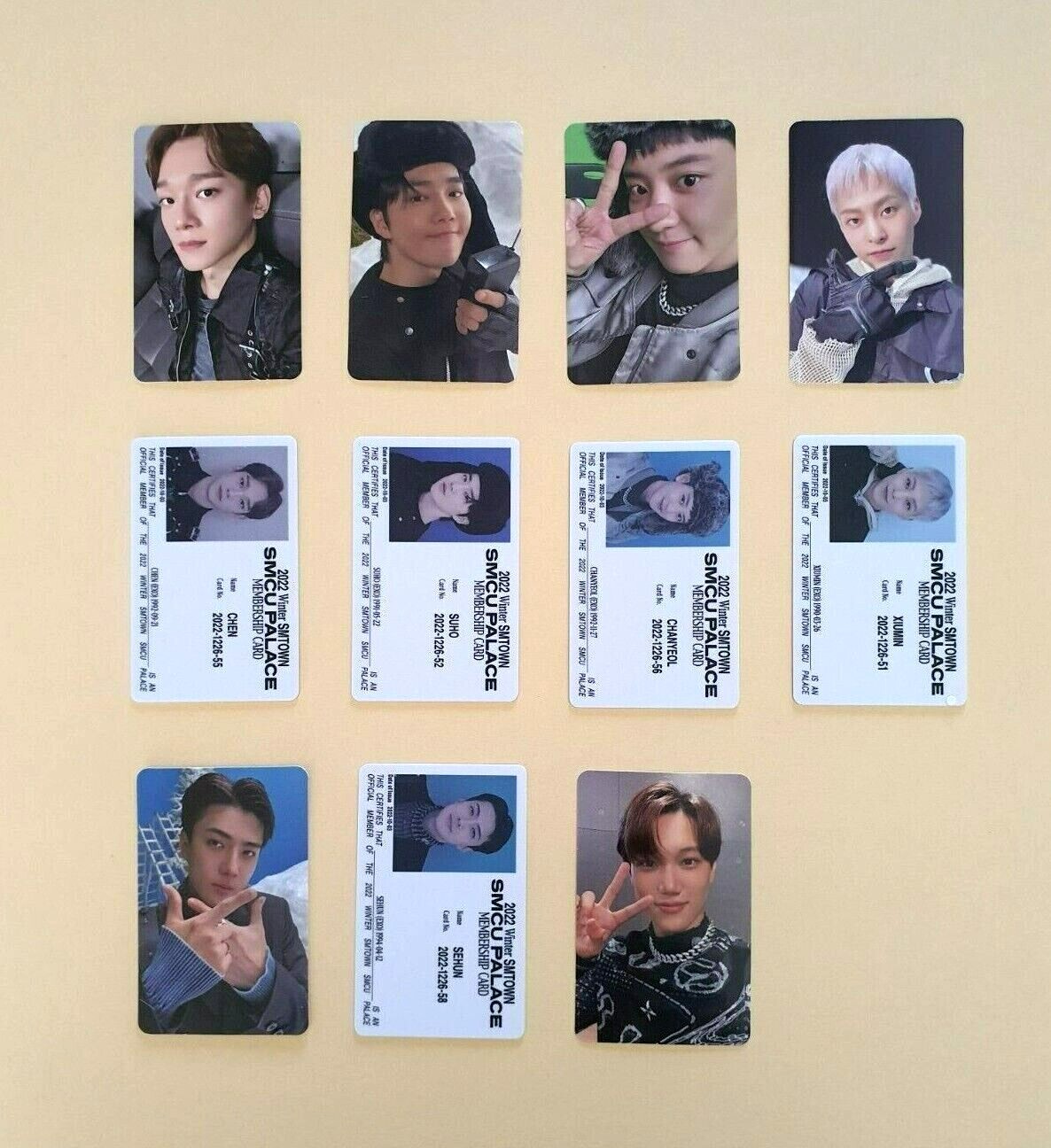 2022 Winter SMTOWN : SMCU Palace EXO Official Photocard Membership