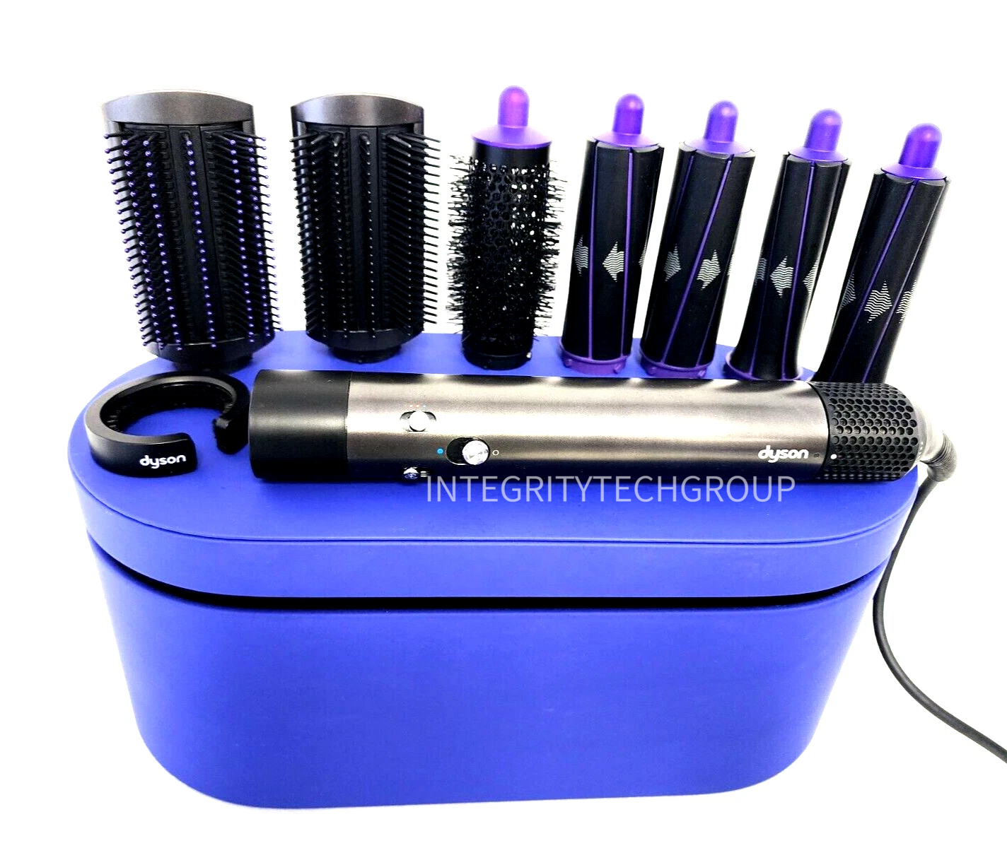 Dyson Airwrap Styler Complete Purple/Black with Attachments (USED