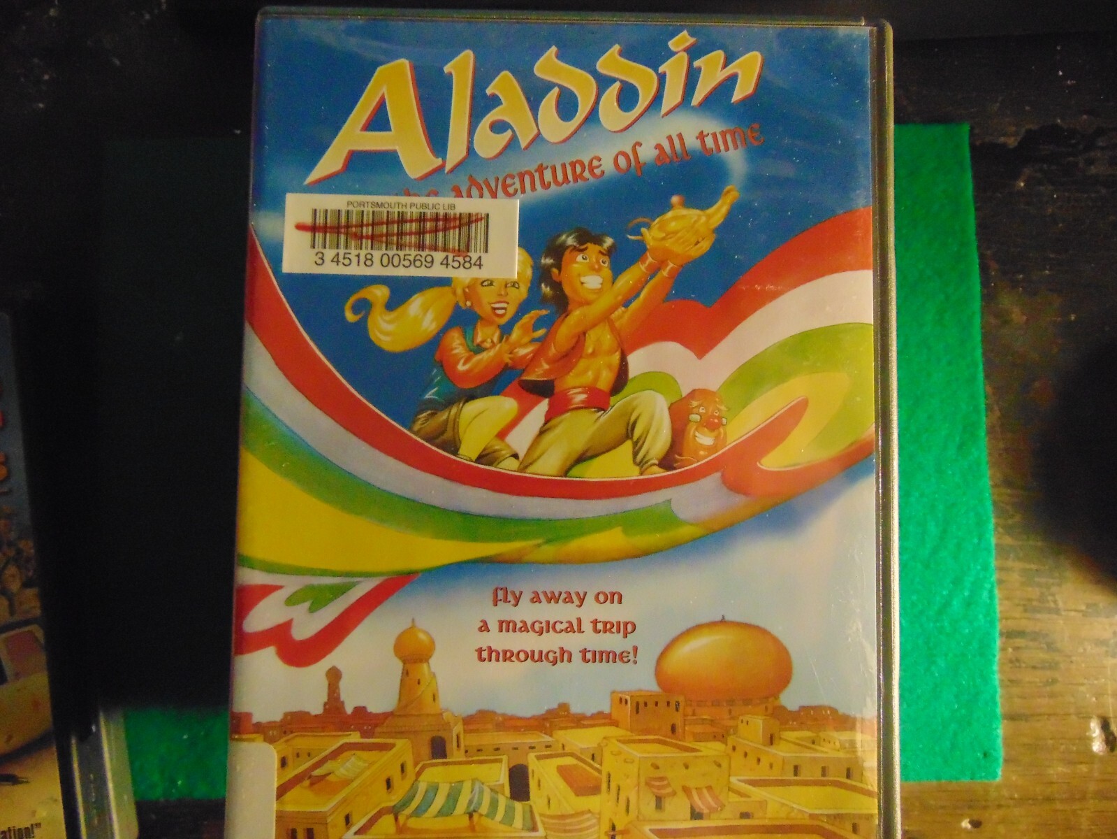 Aladdin and the Adventure of All Time (DVD, 2000) (LIBRARY
