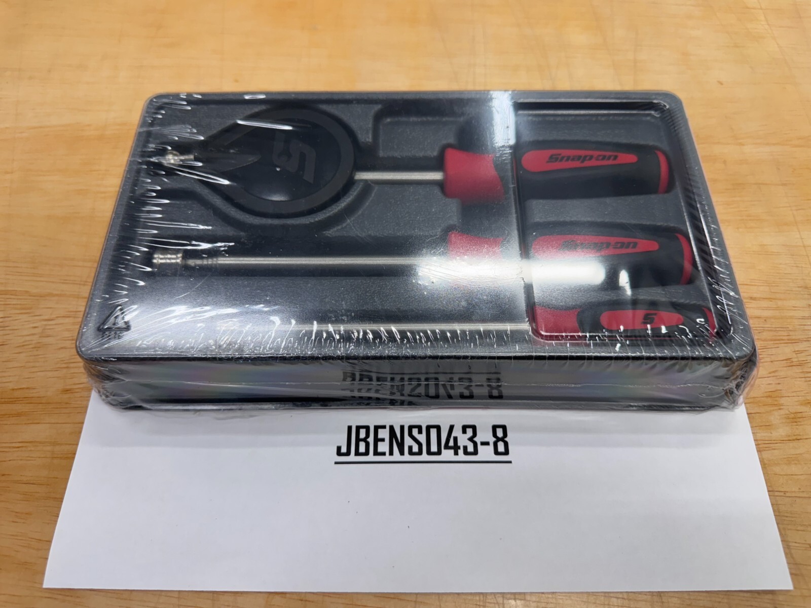 Snap-on Tools NEW RED 3pc Soft Grip Magnetic Pickup Tool & Mirror