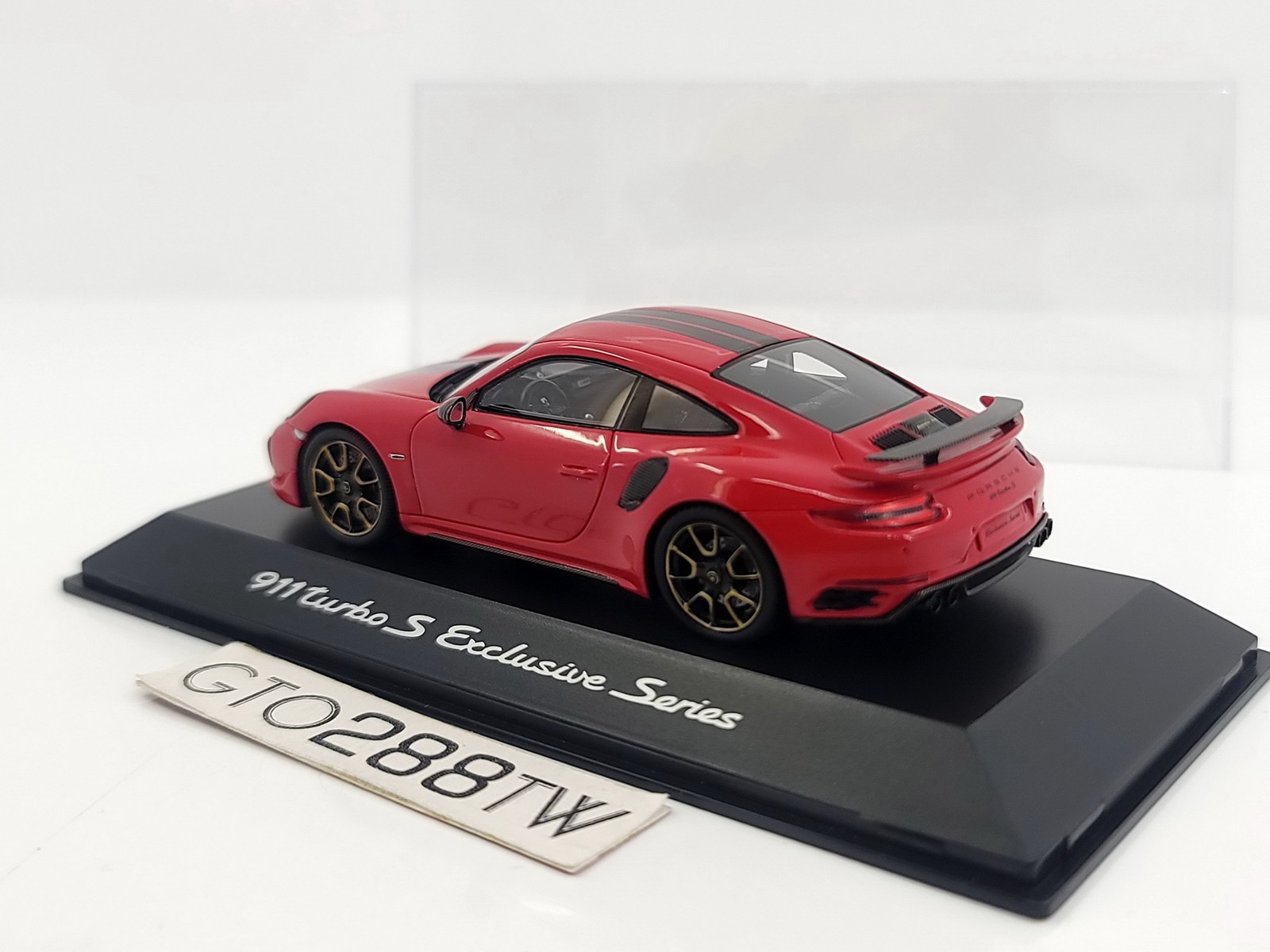 Dealer 1:43 Porsche 911(991.2) Turbo S Exclusive Series(Red)by