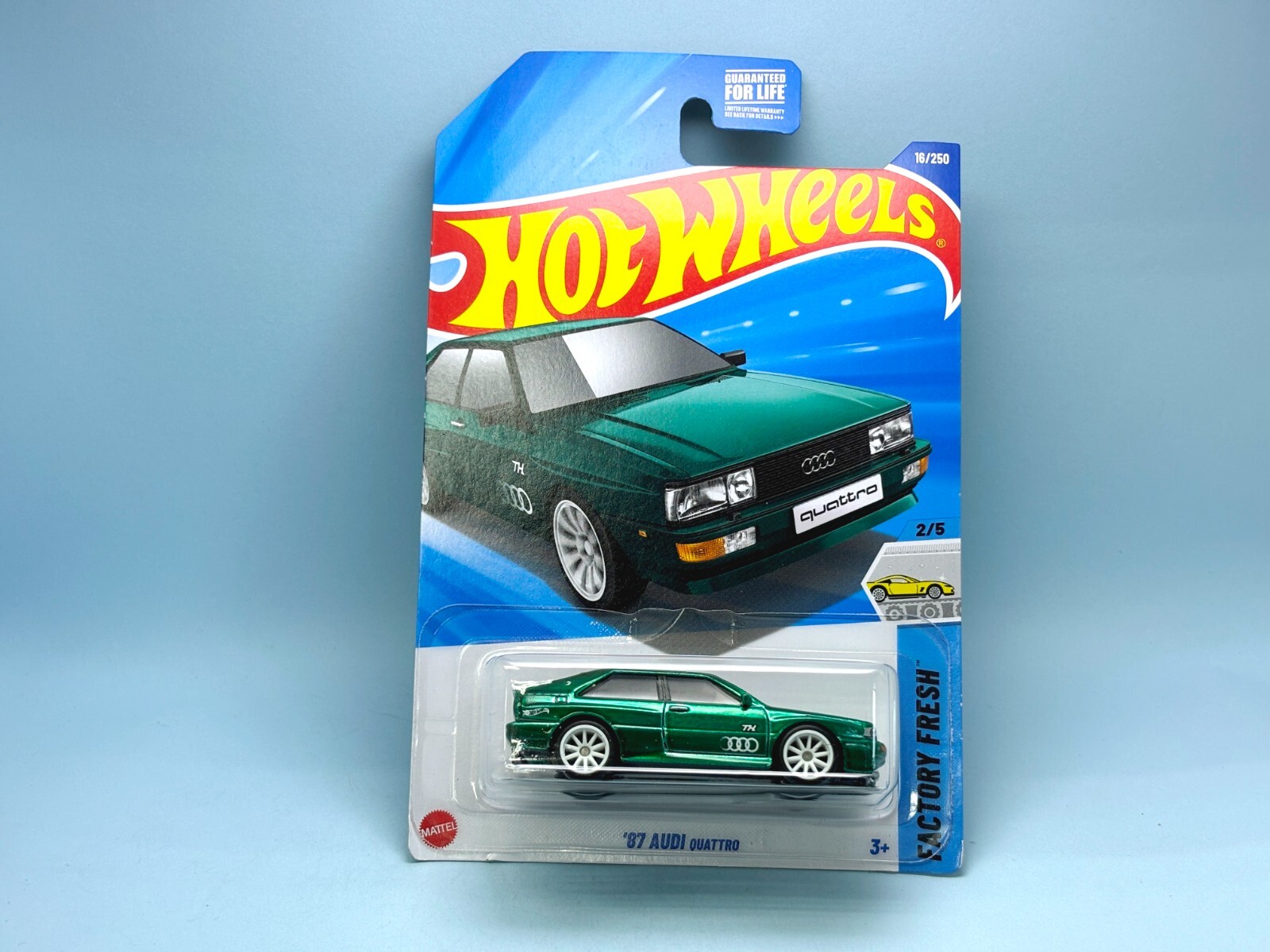 Hot Wheels 2025 Super Treasure Hunt STH # '87 Audi Quattro , US