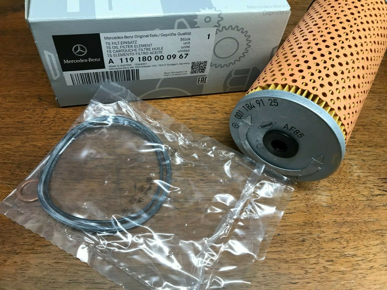 w140 m119エンジン s500 BOSCHオイルフィルター5本セット $_57.JPG