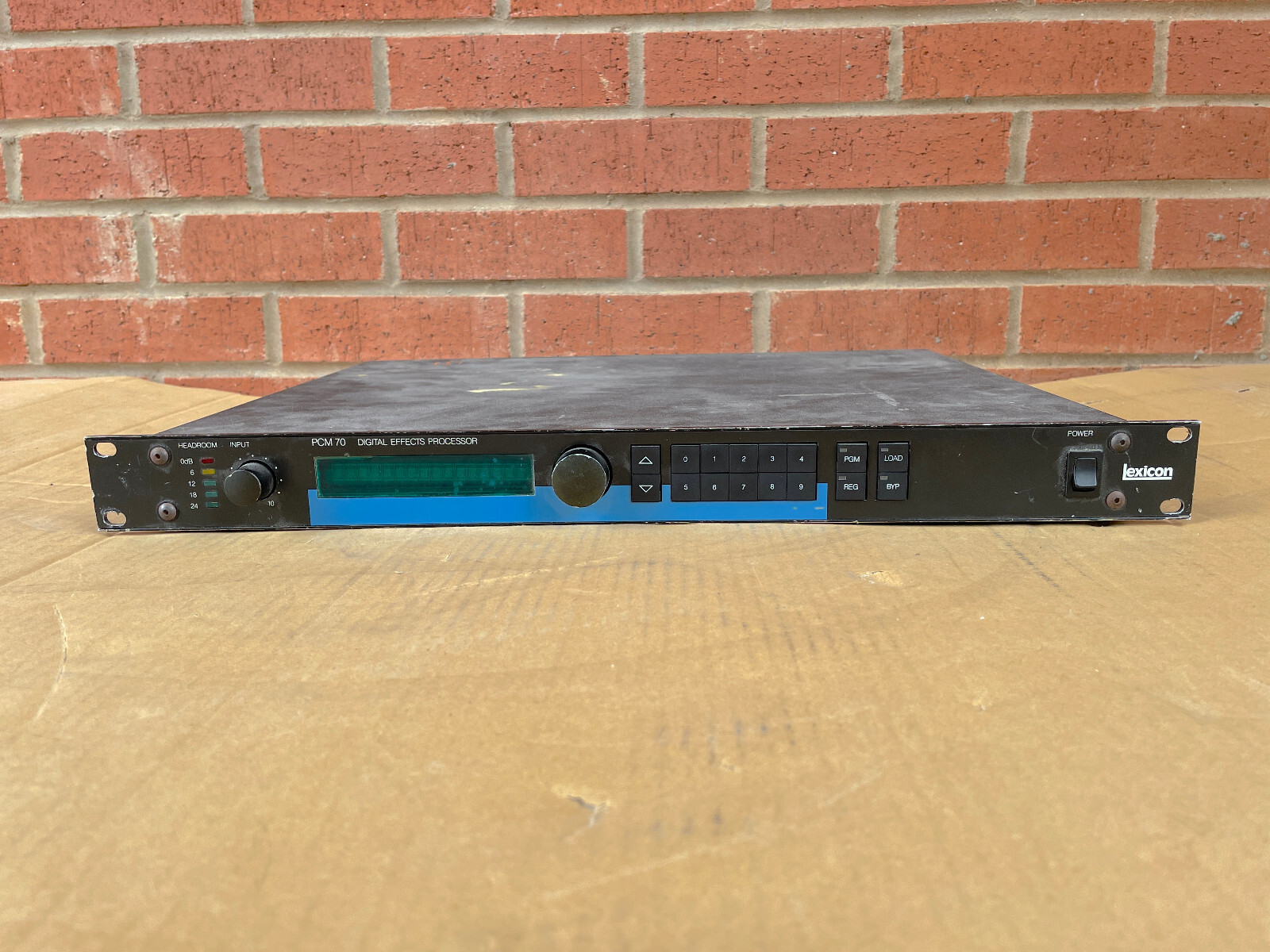 Lexicon PCM 70 PCM70 v3.01 Digital Effects Processor rare vintage