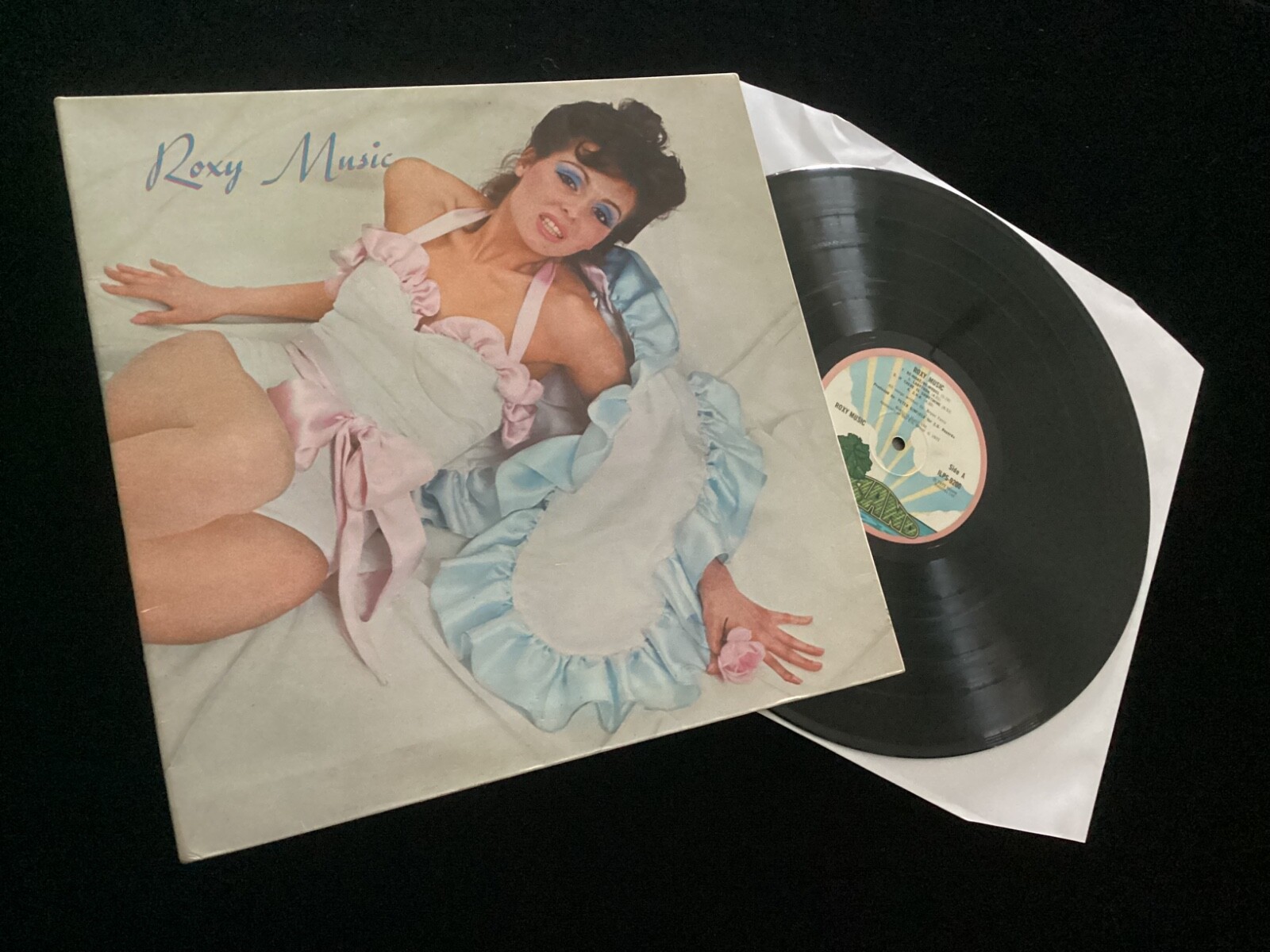 Roxy Music - Roxy Music - Original UK Gatefold LP - Island Pink