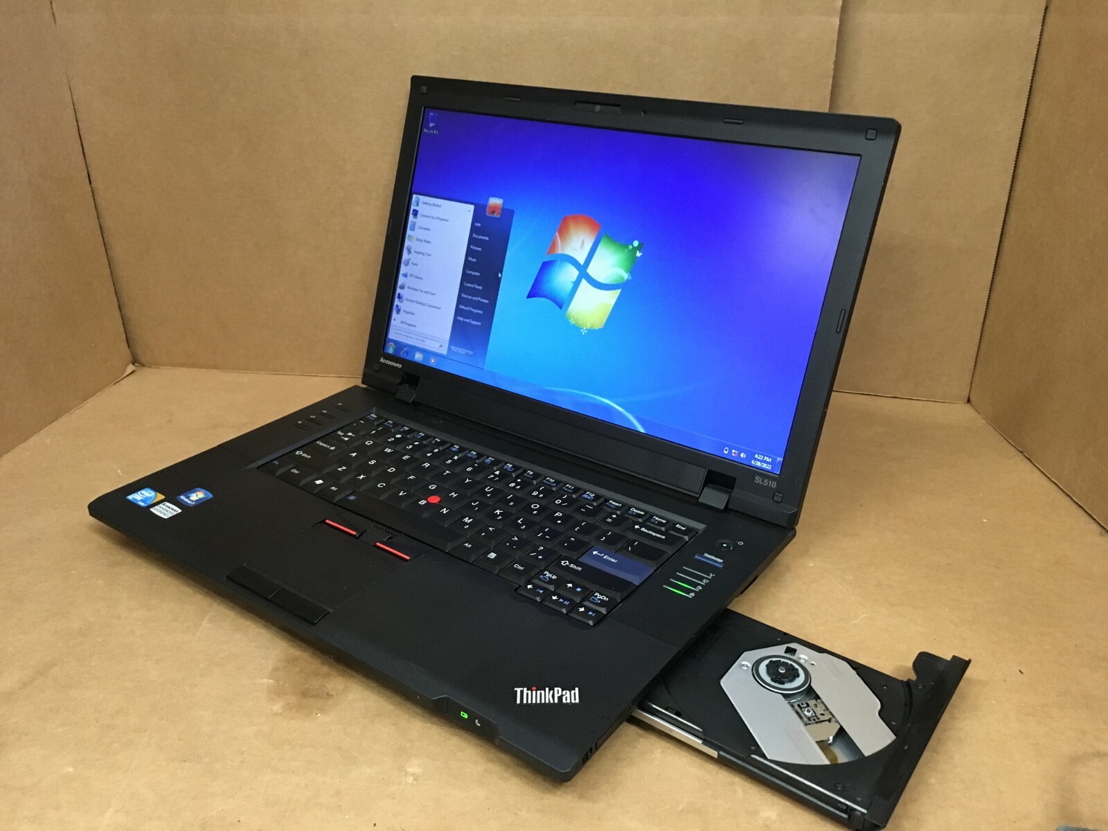 Lenovo ThinkPad SL510 LAPTOP 15.4in Intel Core 2 Duo 250GB 2.20GHz