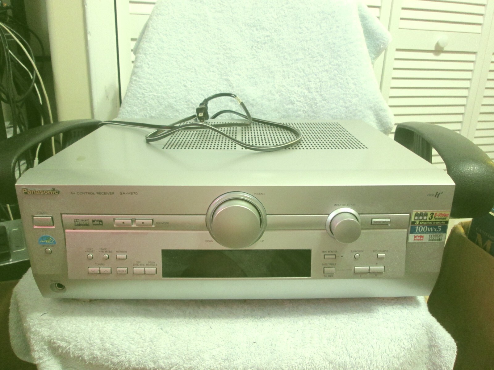 Panasonic AV Control Receiver SA-HE70 | eBay