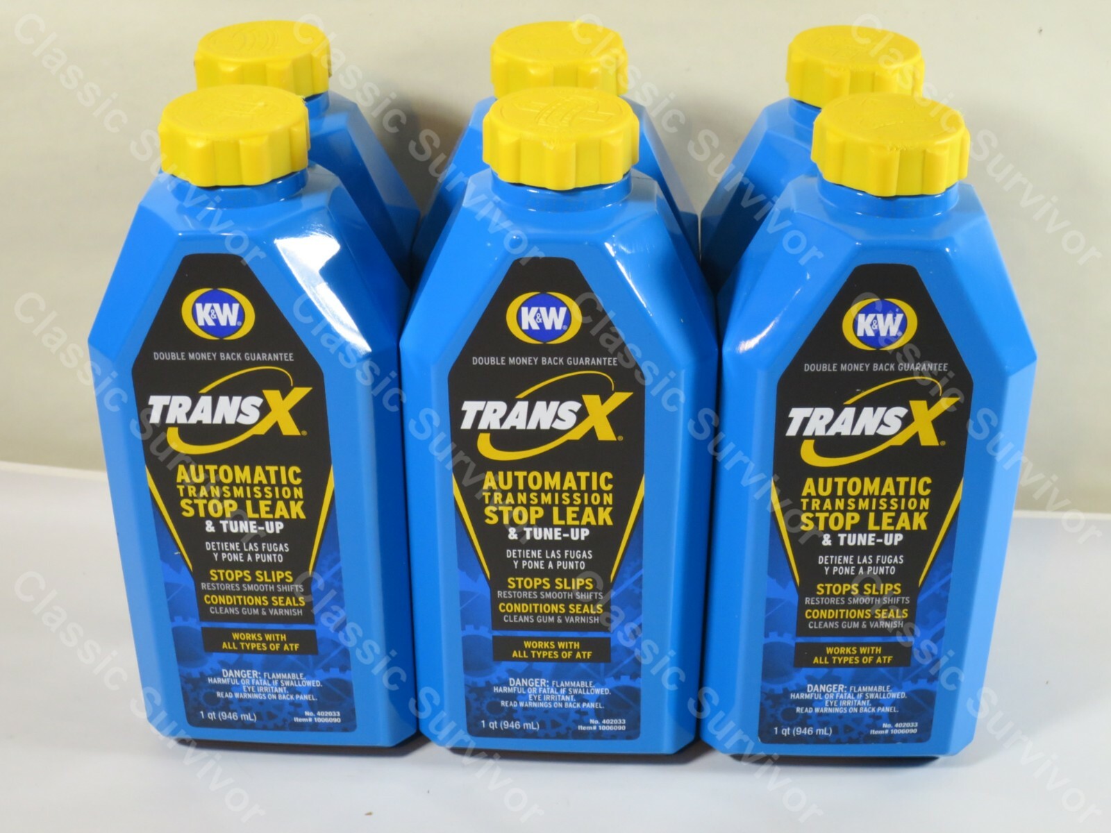 CRC 402033X6 Trans-X Automatic Transmission Stop Leak Fix 32oz