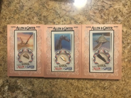 2020 Topps Allen & Ginter DNA RELICS COMPLETE SET (9) SEE LIST | eBay