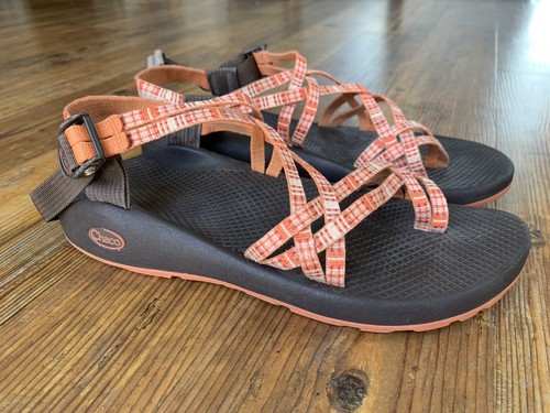 Chaco Strappy Chacos Z Cloud Sandals Tangerine Open Toe Womens
