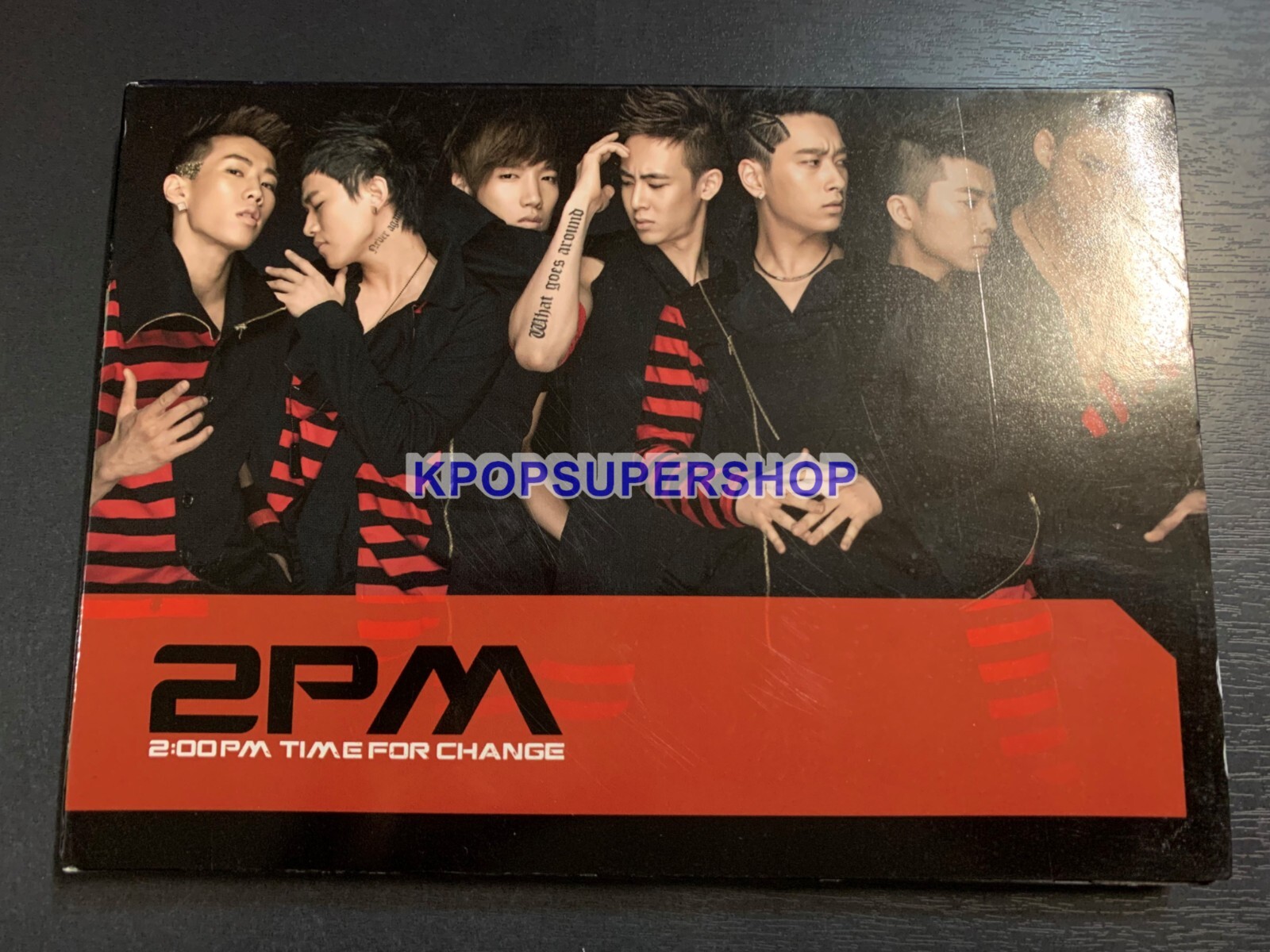 2PM 2nd Single Album Time for Change CD Photobook Great Rare OOP
