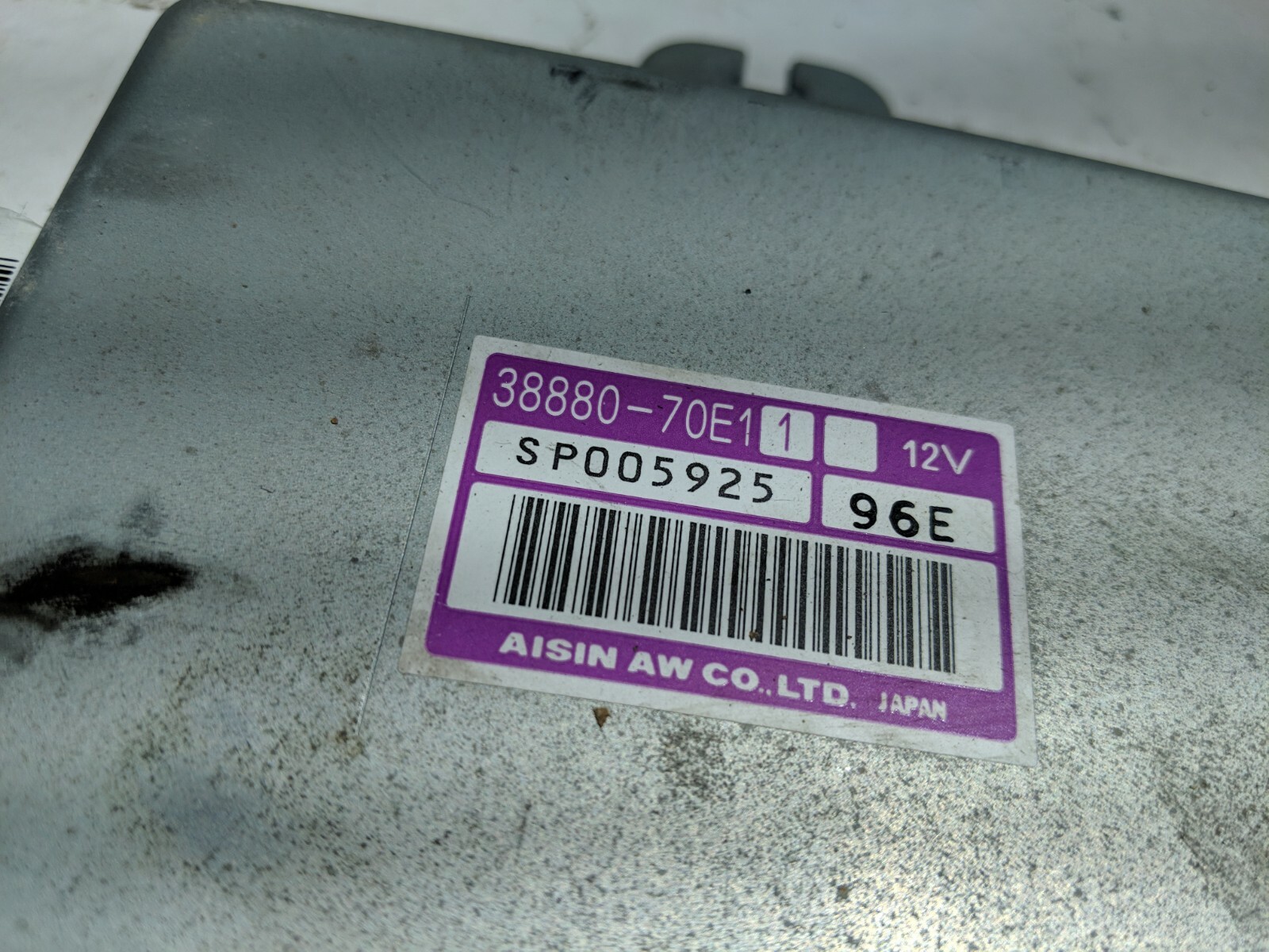 Geo Tracker Suzuki Sidekick 70E1 Transmission TCU Computer 38880