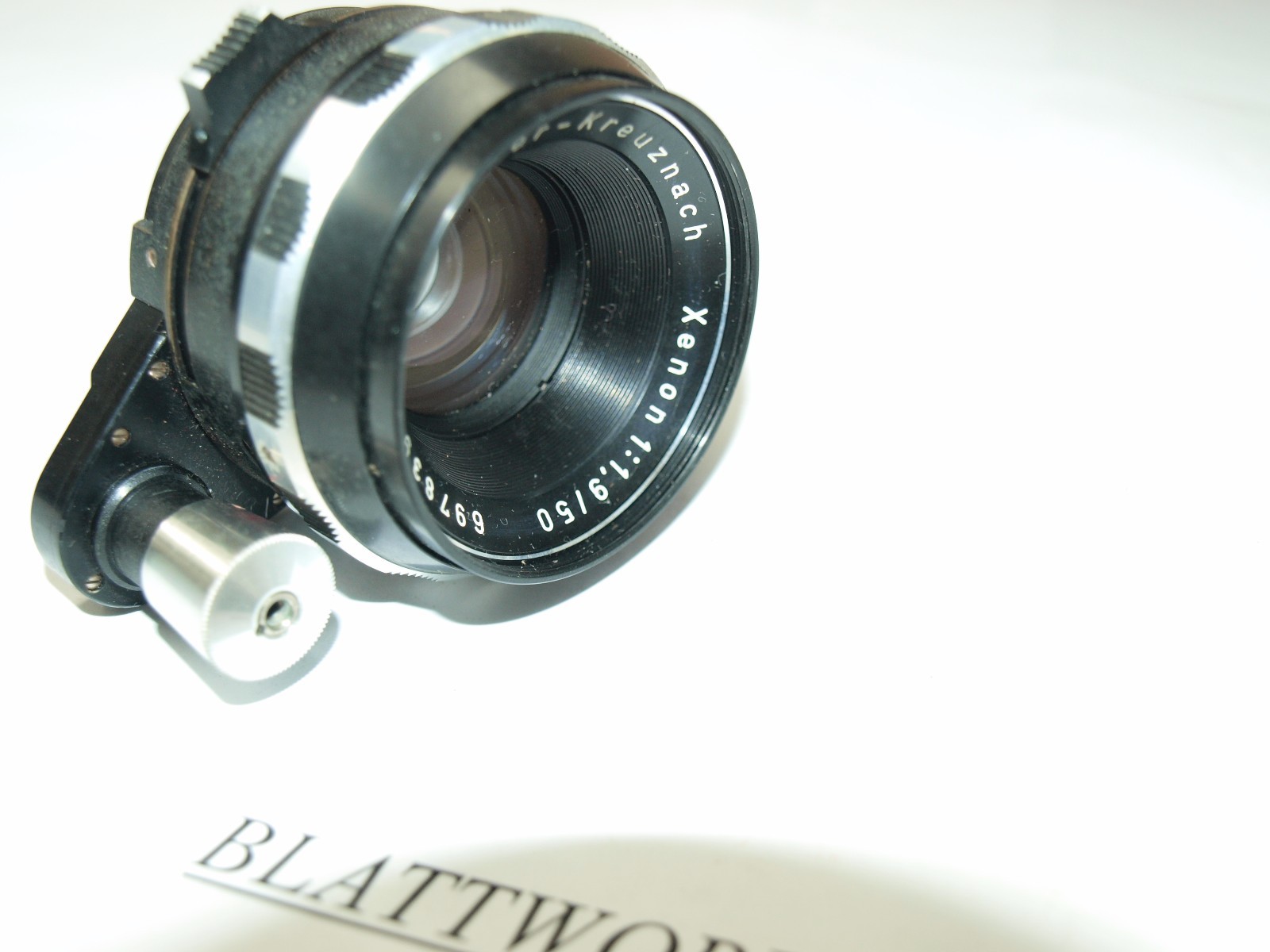 GENUINE Schneider Kreuznach Xenon 50mm F1.9 for EXAKTA RED DEPT OF