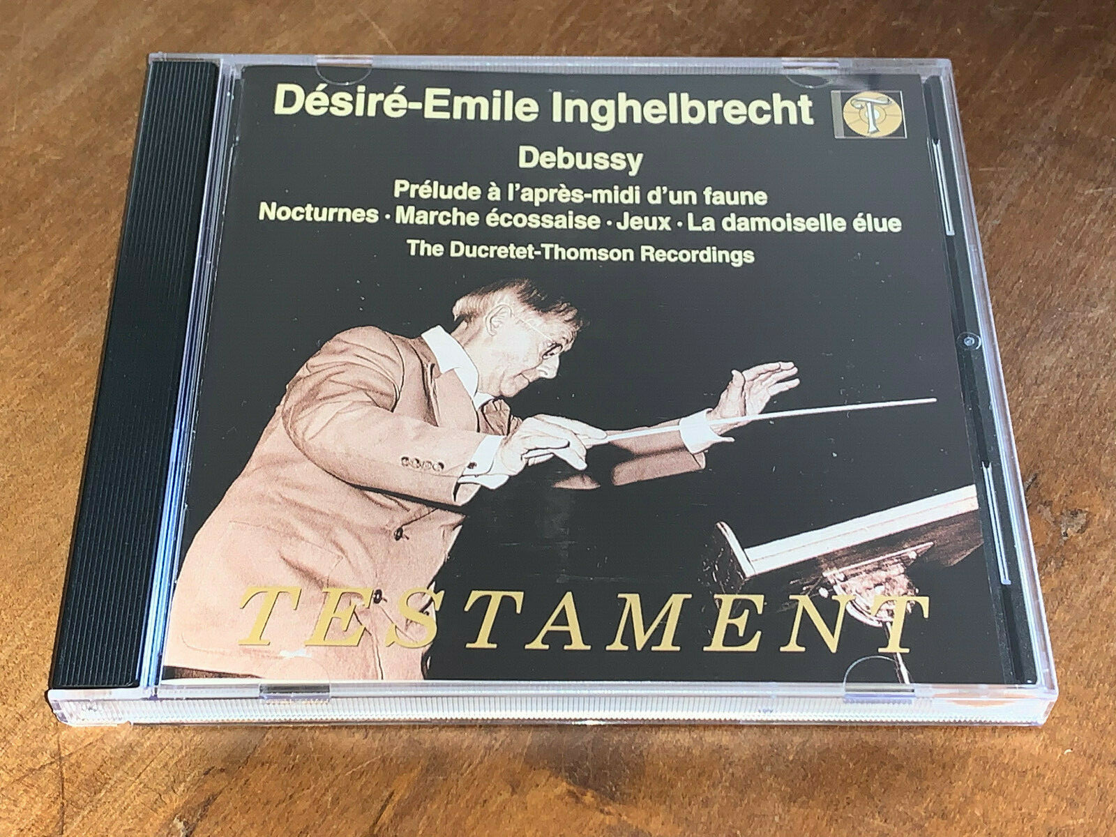 DESIRE-EMILE INGHELBRECHT conducts Debussy TESTAMENT CD SBT 1212