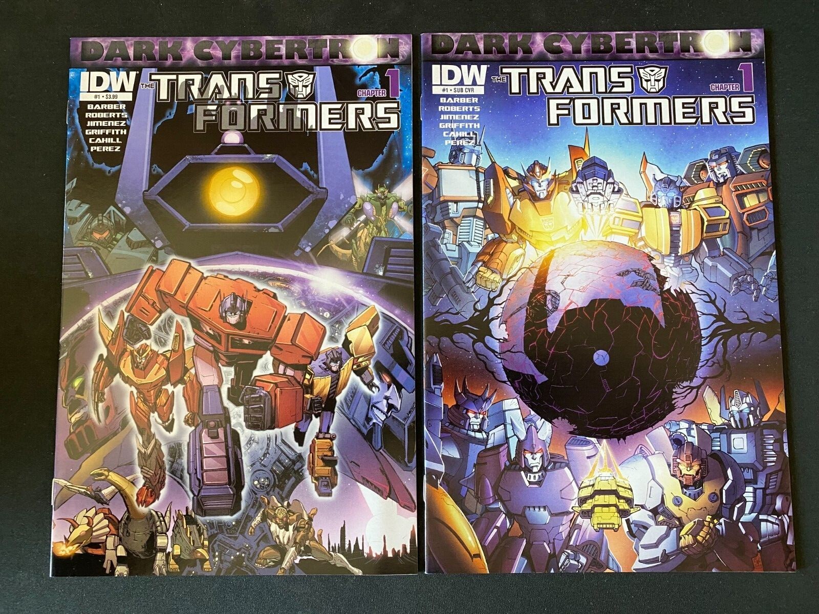 トランスフォーマー アメコミ ダークサイバトロン2冊セット