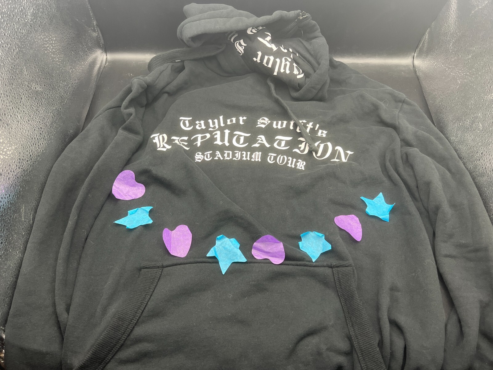 Official Taylor Swift Reputation Stadium Tour Black Snake Hoodie