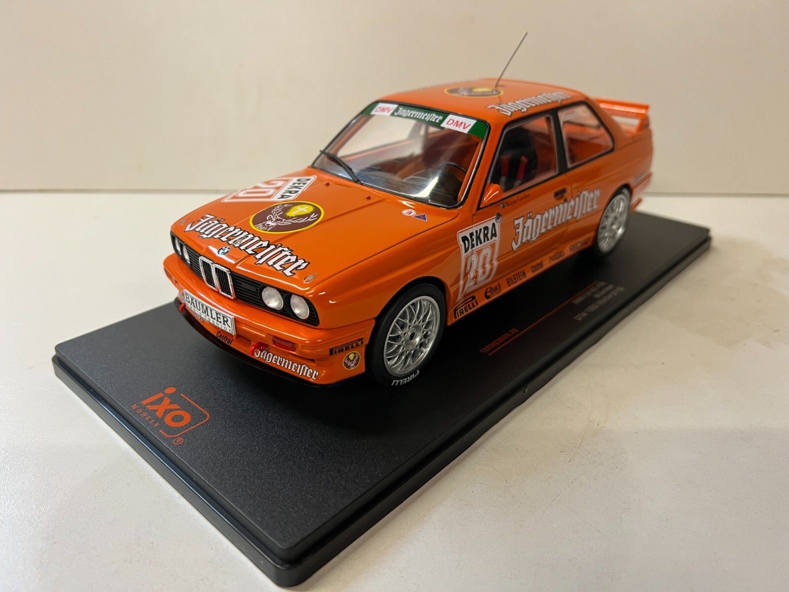 BMW E30 M3, #20 W. Gardner, DTM Nürburgring 1992, IXO 1:18 1/18 | eBay