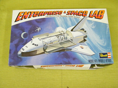Vintage 1978 Revell 1/144 Scale Space Orbital Enterprise & Space