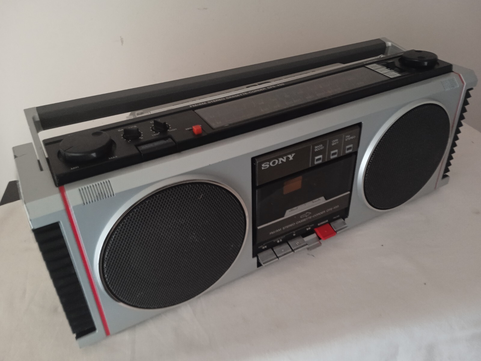SONY CFS-450 VINTAGE RADIO - CASSETTE PLAYER | eBay