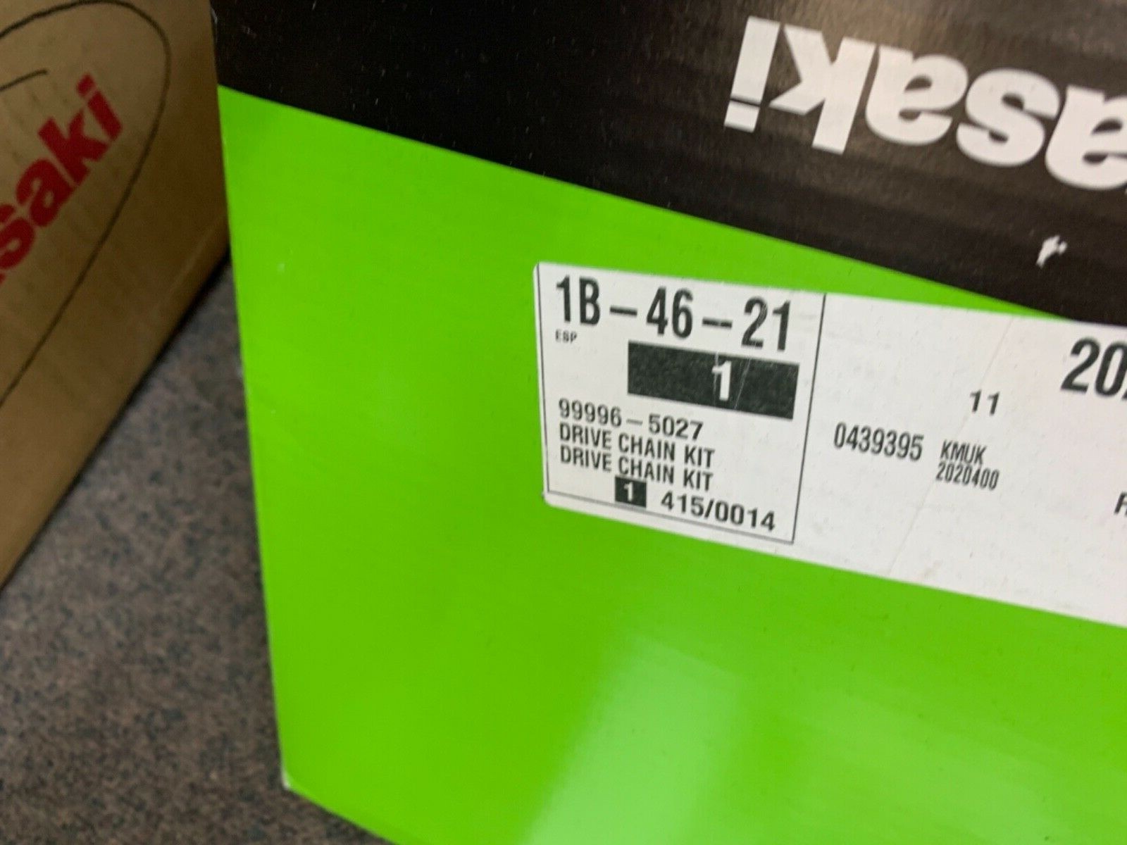 OEM GENUINE KAWASAKI NINJA SX 2020 DRIVE CHAIN AND SPROCKET KIT